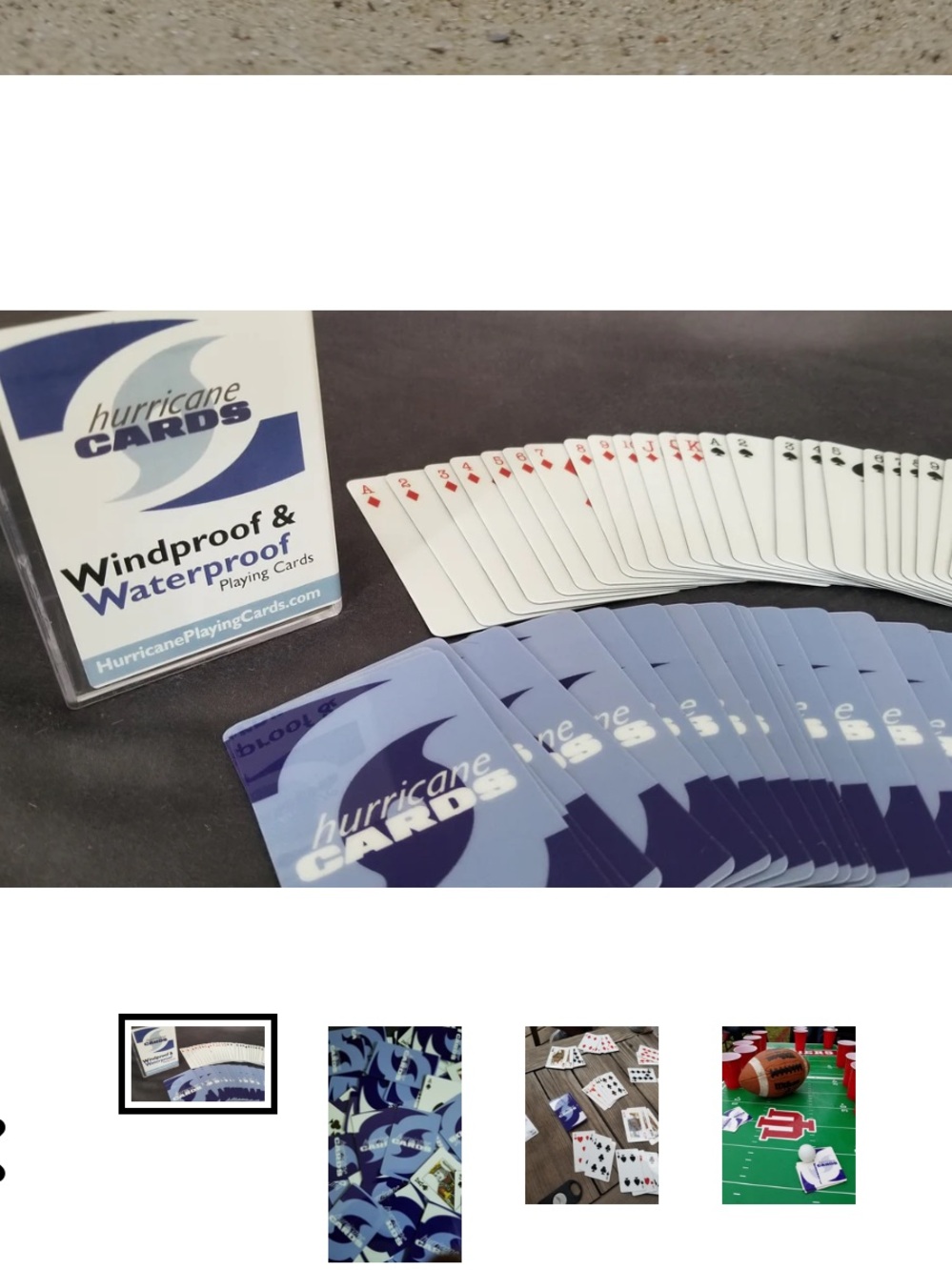 Hurricane Playing Cards -52 card deck